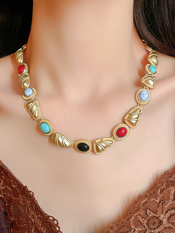 Geometric Necklaces Accessories - Image 2