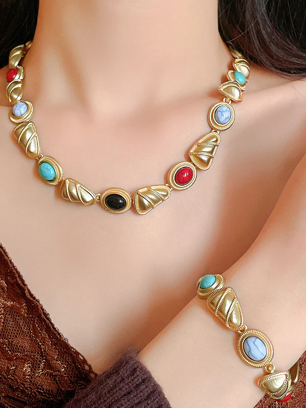 Geometric Necklaces Accessories - Image 3
