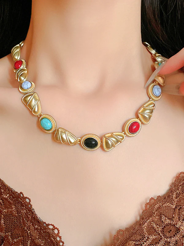 Geometric Necklaces Accessories - Image 4