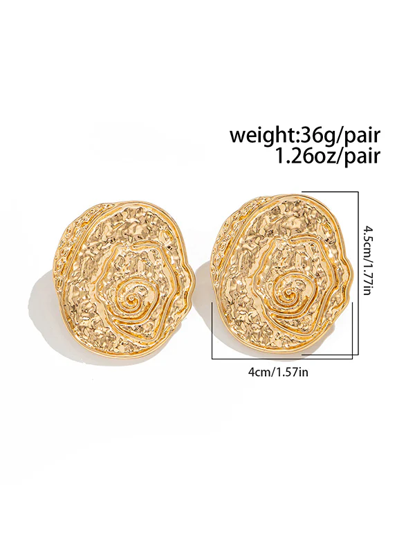Normcore Geometric Drop Earrings - Image 10