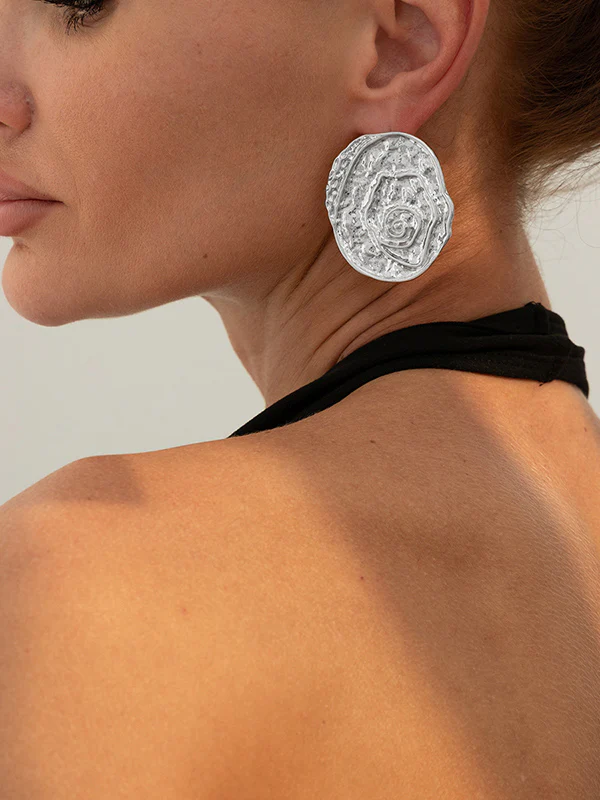 Normcore Geometric Drop Earrings - Image 4