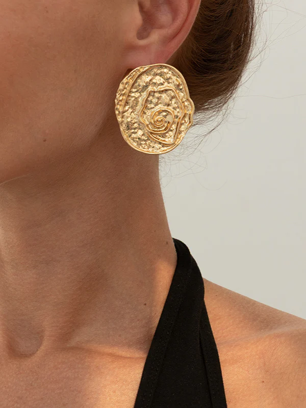 Normcore Geometric Drop Earrings - Image 5