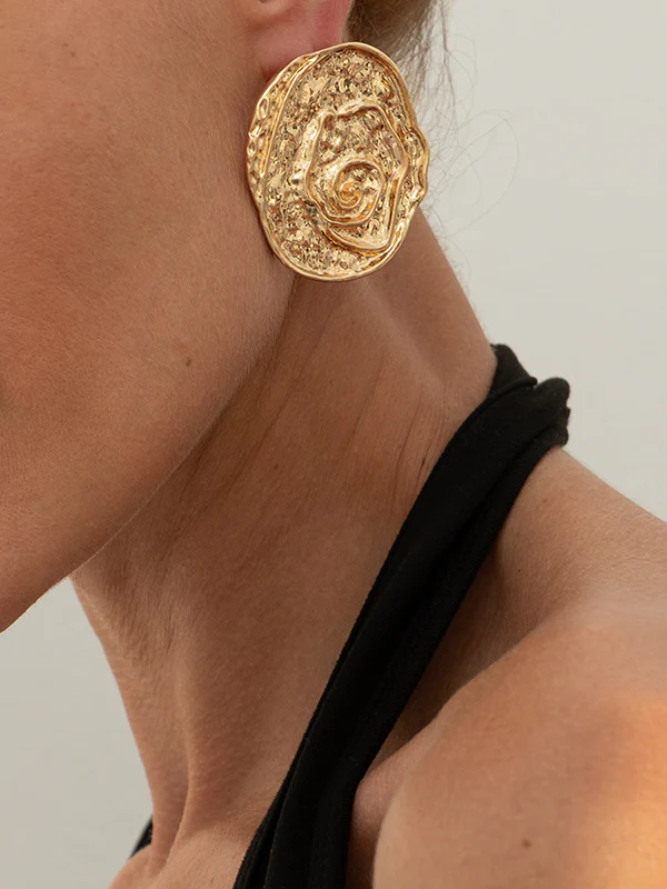 Normcore Geometric Drop Earrings - Image 6