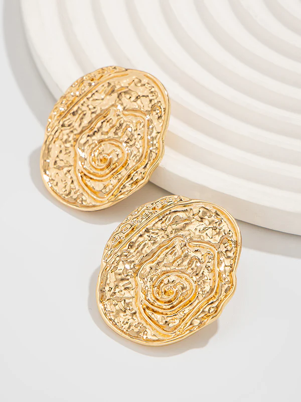 Normcore Geometric Drop Earrings - Image 7