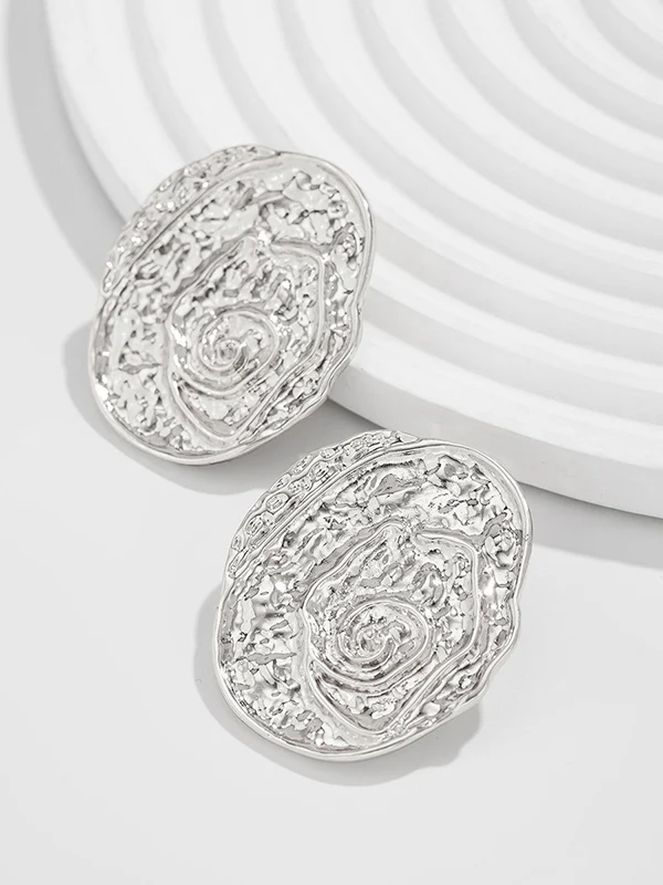 Normcore Geometric Drop Earrings - Image 8
