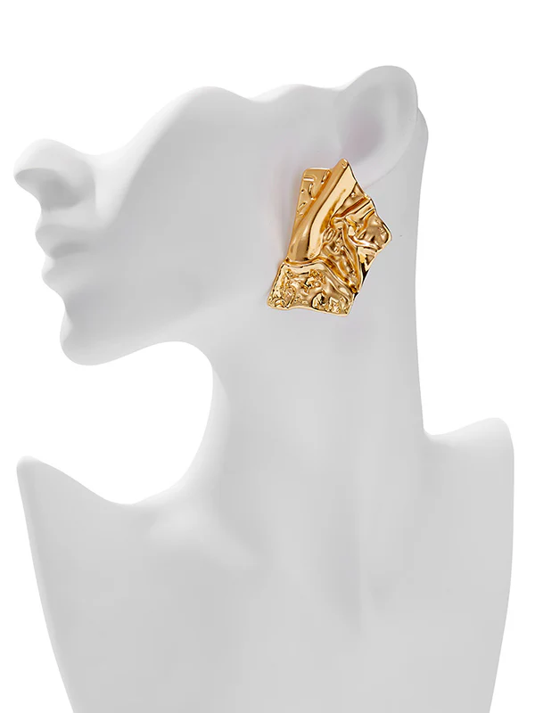 Normcore Geometric Drop Earrings - Image 8
