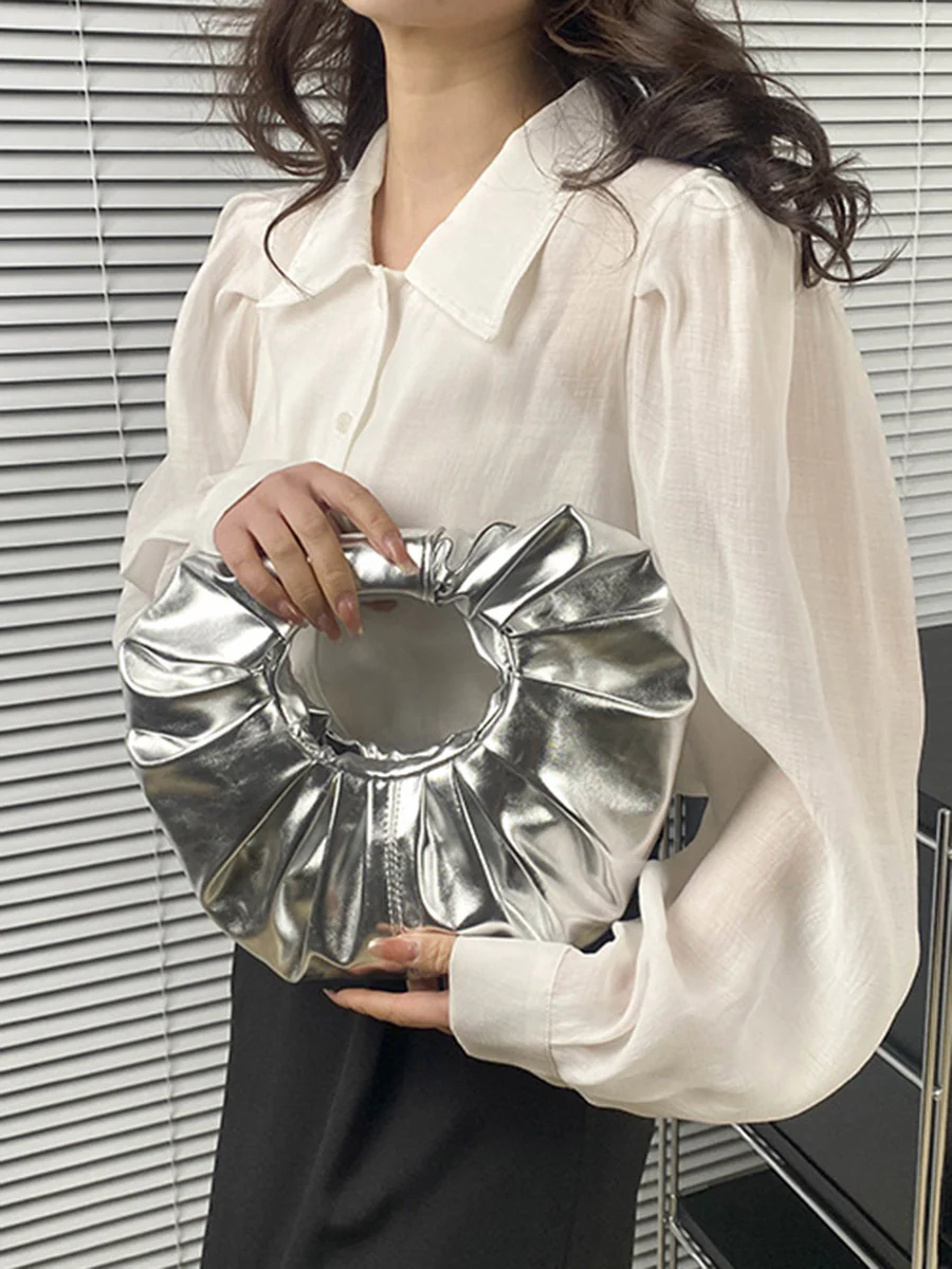 Geometric Pleated Evening Bags & Clutches - Image 10