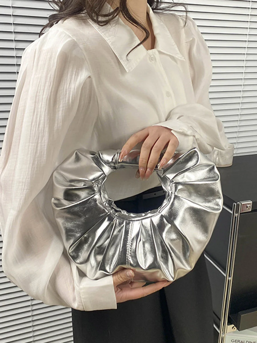 Geometric Pleated Evening Bags & Clutches - Image 11