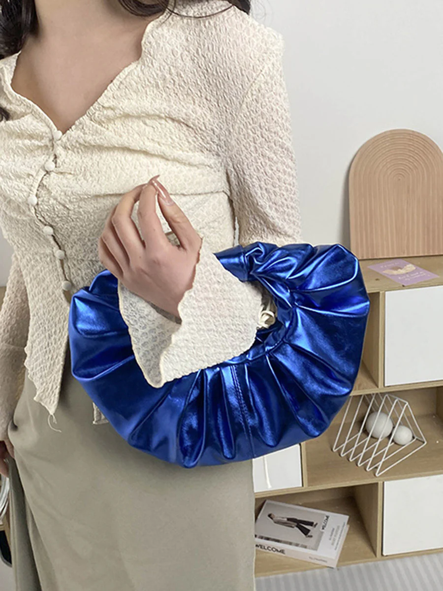 Geometric Pleated Evening Bags & Clutches - Image 8