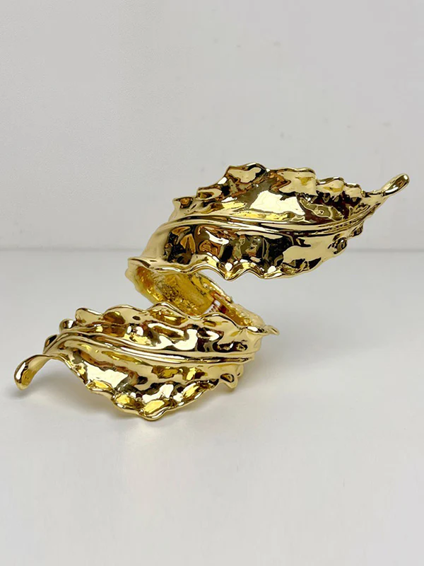 Geometric Pleated Shiny Solid Color Bracelet Accessories - Image 7