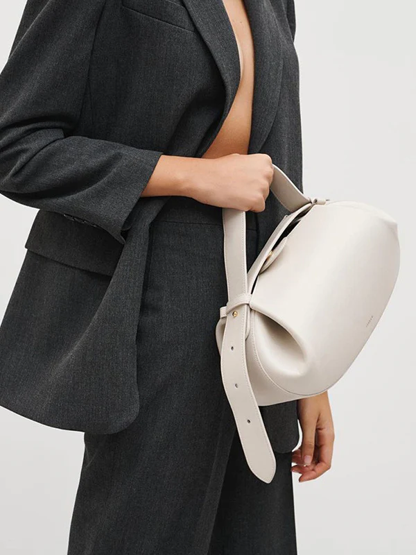 Geometric Pleated Split-Joint Bags Crossbody Bags Handbags Satchels - Image 11