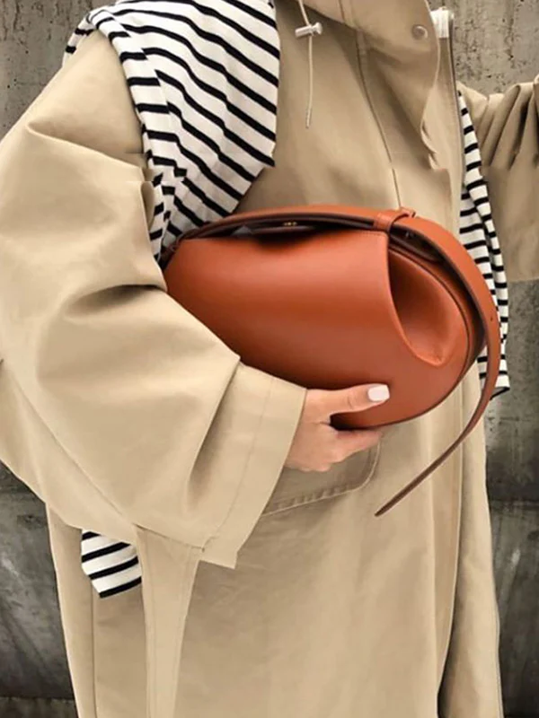 Geometric Pleated Split-Joint Bags Crossbody Bags Handbags Satchels - Image 6