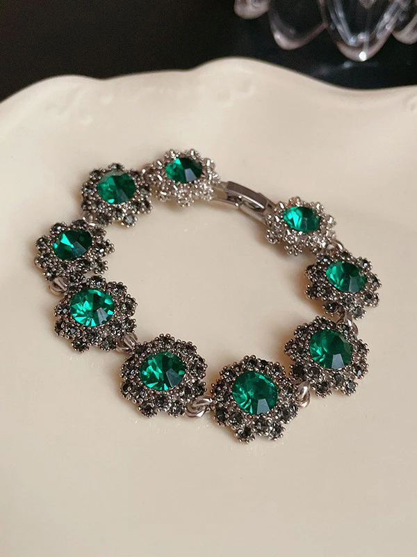 Geometric Rhine Stones Bracelet Accessories - Image 4