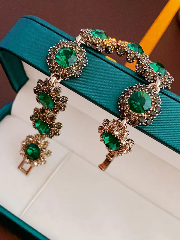 Geometric Rhine Stones Bracelet Accessories - Image 5