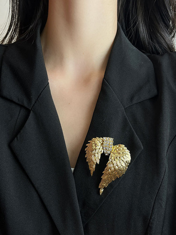 Geometric Rhine Stones Brooch Accessories - Image 2