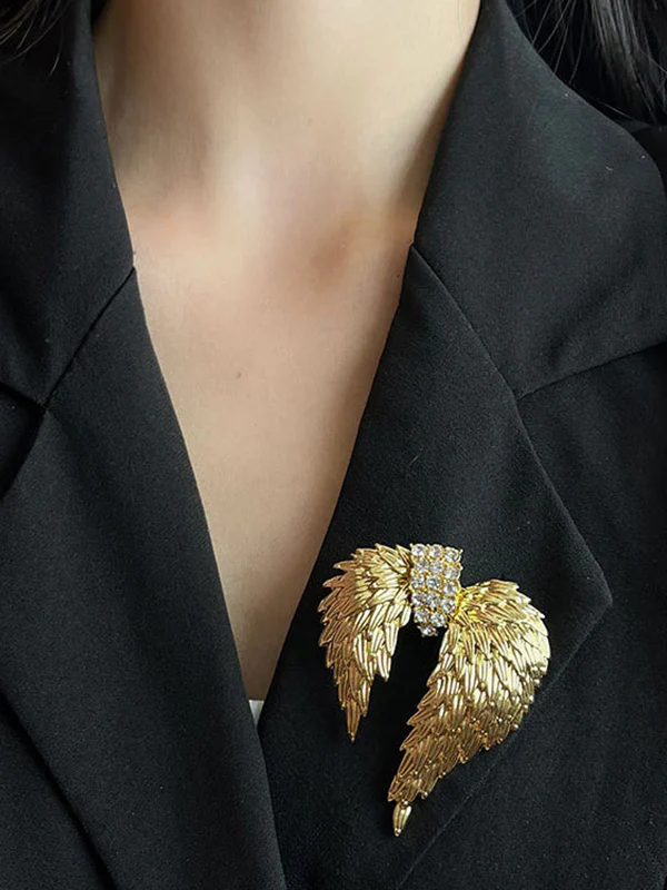 Geometric Rhine Stones Brooch Accessories - Image 4