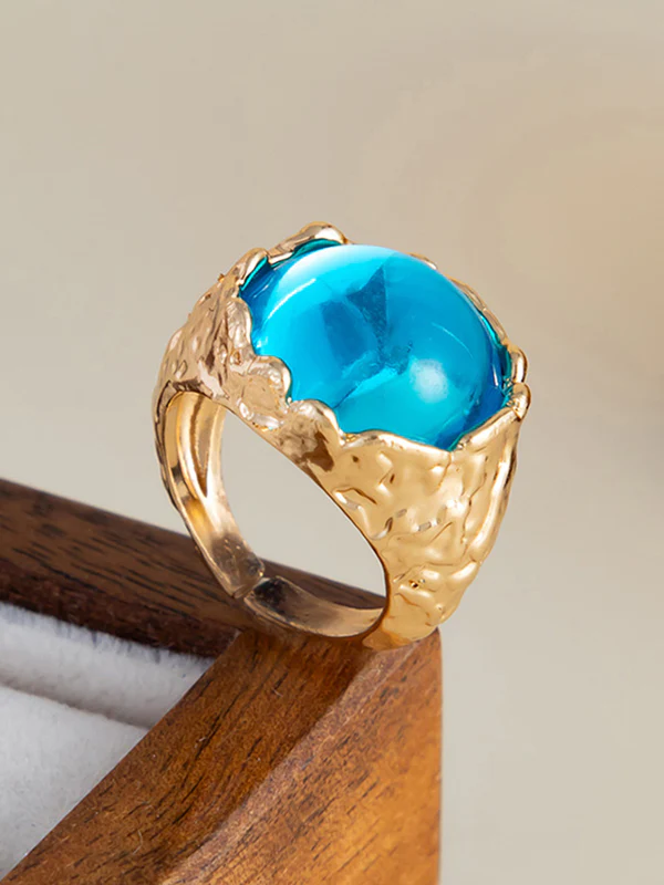 Geometric Rhine Stones Rings Accessories - Image 13