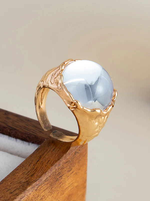 Geometric Rhine Stones Rings Accessories - Image 17