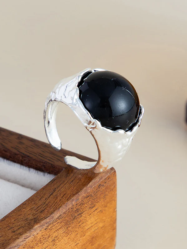 Geometric Rhine Stones Rings Accessories - Image 19