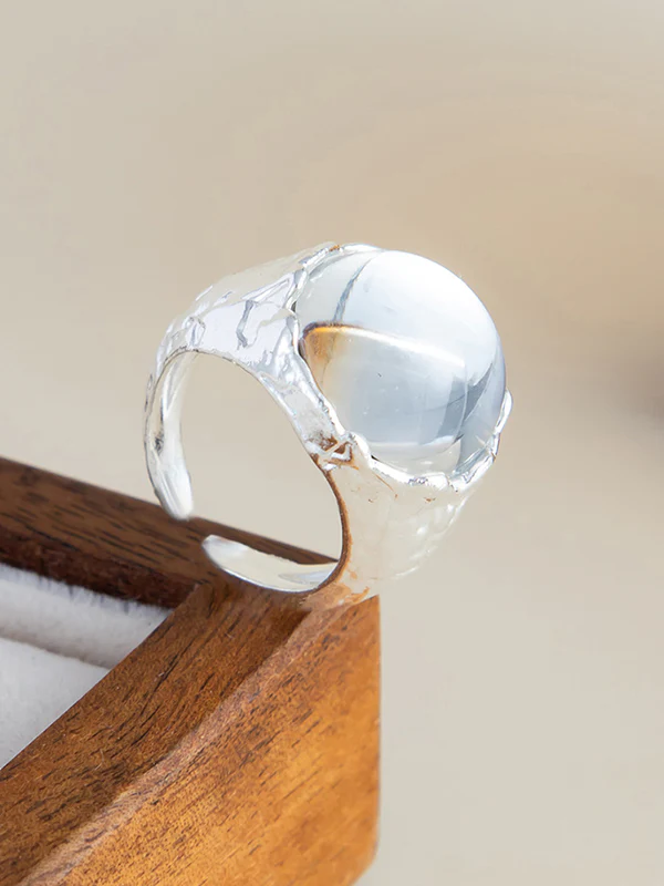 Geometric Rhine Stones Rings Accessories - Image 9