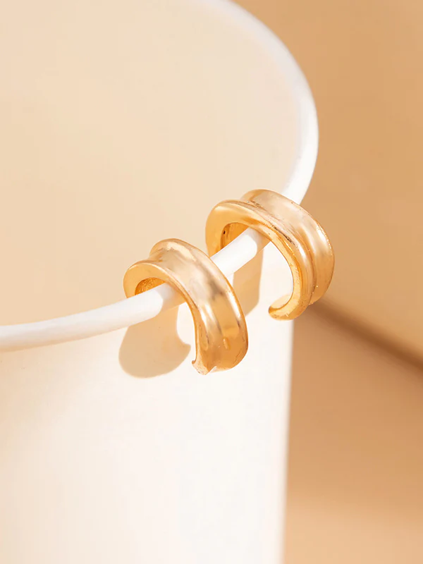 Geometric Ringent Earrings Accessories - Image 7