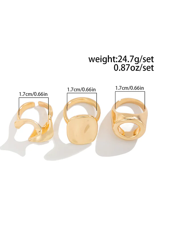 Geometric Ringent Rings Accessories - Image 11