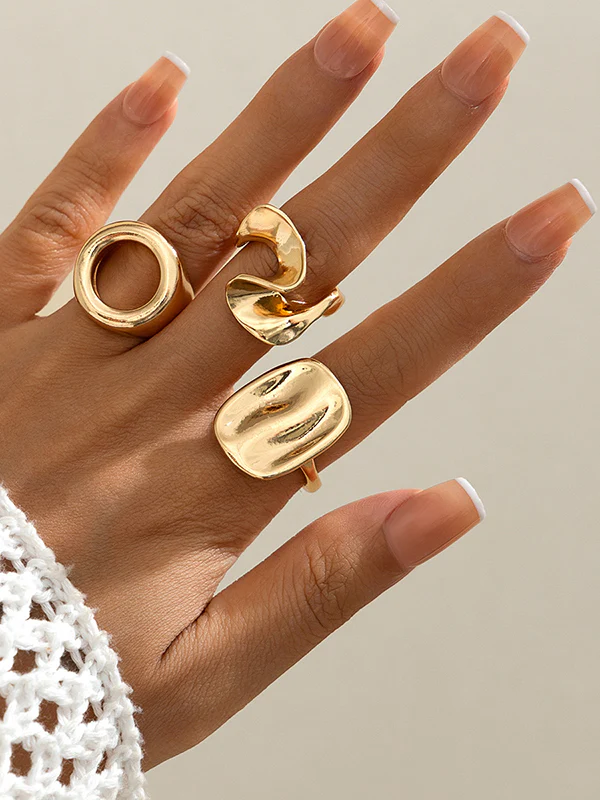 Geometric Ringent Rings Accessories - Image 2