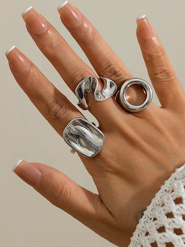 Geometric Ringent Rings Accessories - Image 3