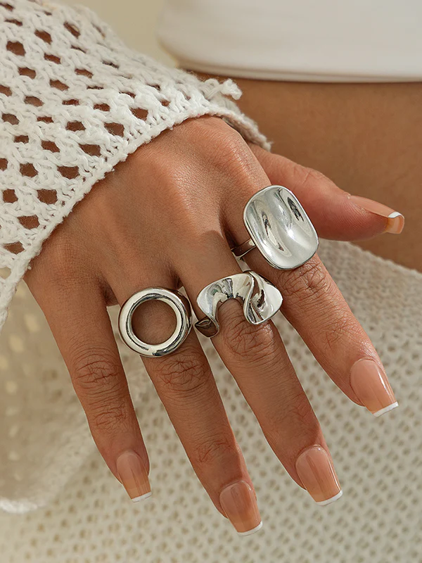 Geometric Ringent Rings Accessories - Image 4