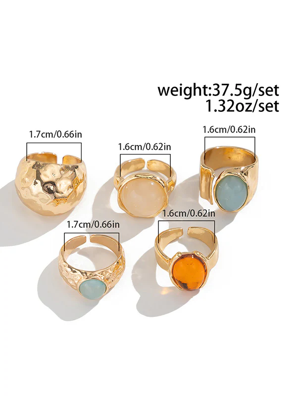 Geometric Ringent Rings Accessories - Image 11