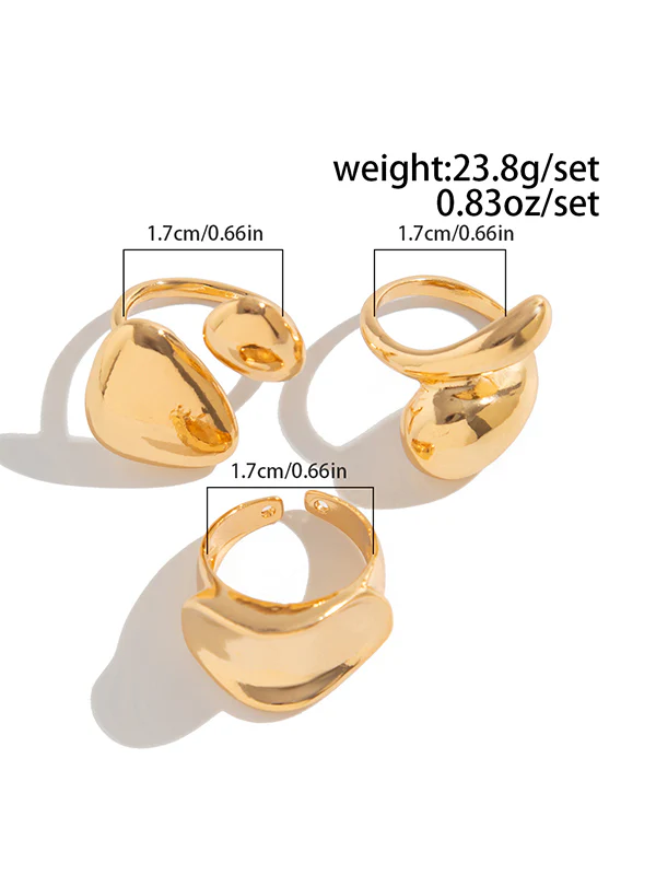 Geometric Ringent Rings Accessories - Image 10