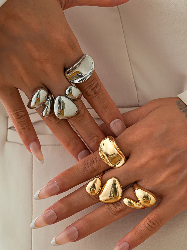 Geometric Ringent Rings Accessories - Image 2