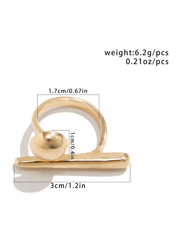 Geometric Ringent Rings Accessories - Image 9