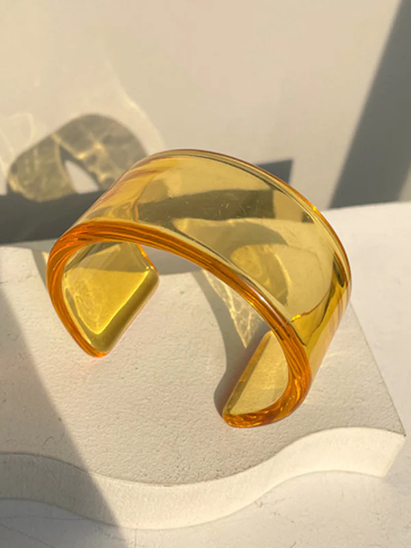 Geometric Ringent Solid Color Bracelet Accessories - Image 10