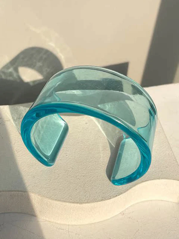 Geometric Ringent Solid Color Bracelet Accessories - Image 8