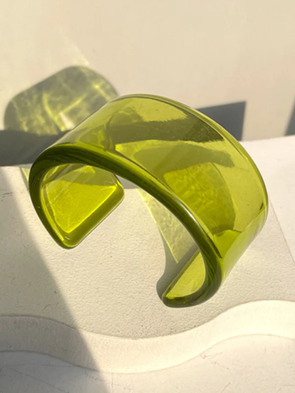 Geometric Ringent Solid Color Bracelet Accessories - Image 9