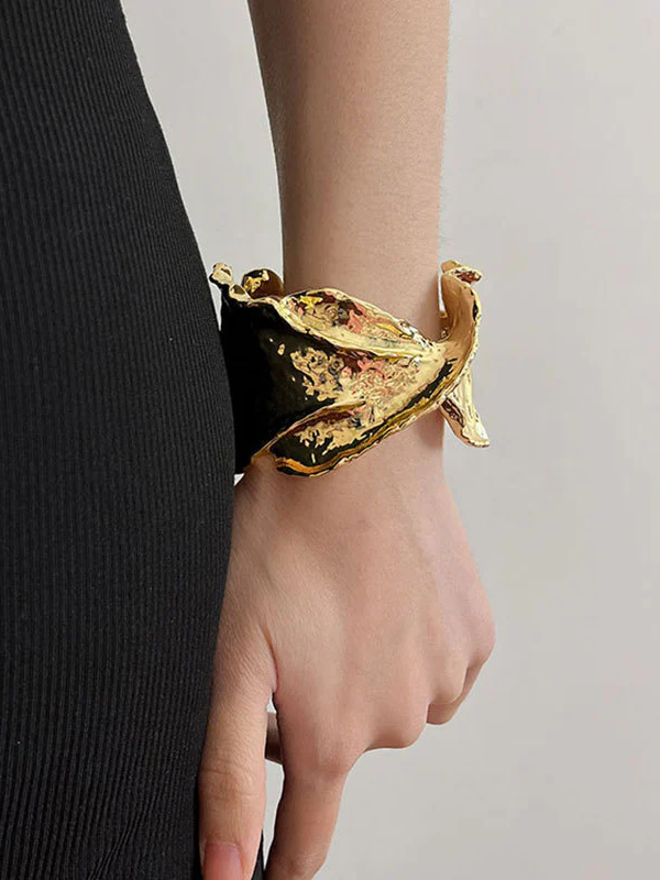 Geometric Ringent Solid Color Bracelet Accessories - Image 3