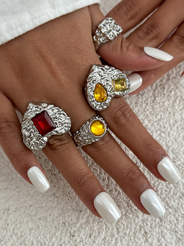 Geometric Rings Accessories - Image 4
