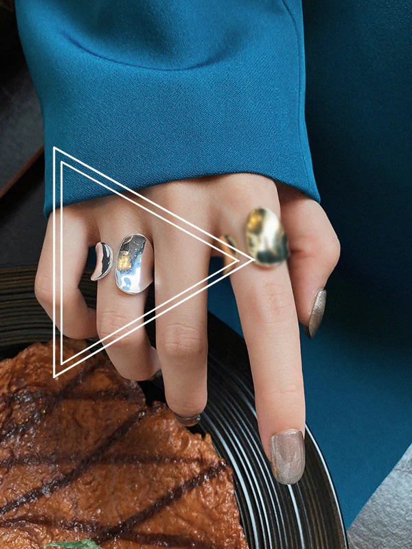 Geometric Rings Accessories - Image 3