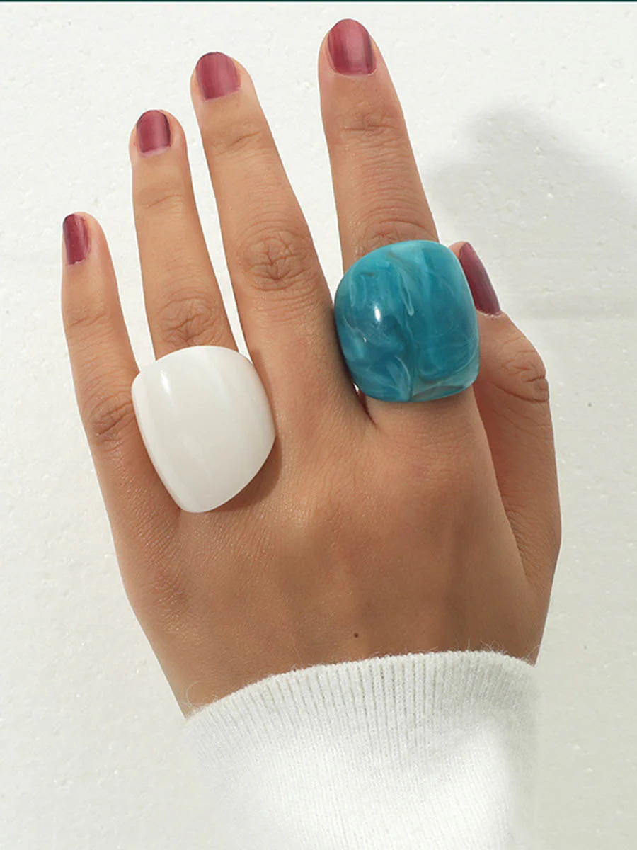 Geometric Rings Accessories
