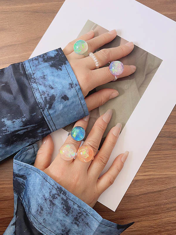 Geometric Rings Accessories - Image 2