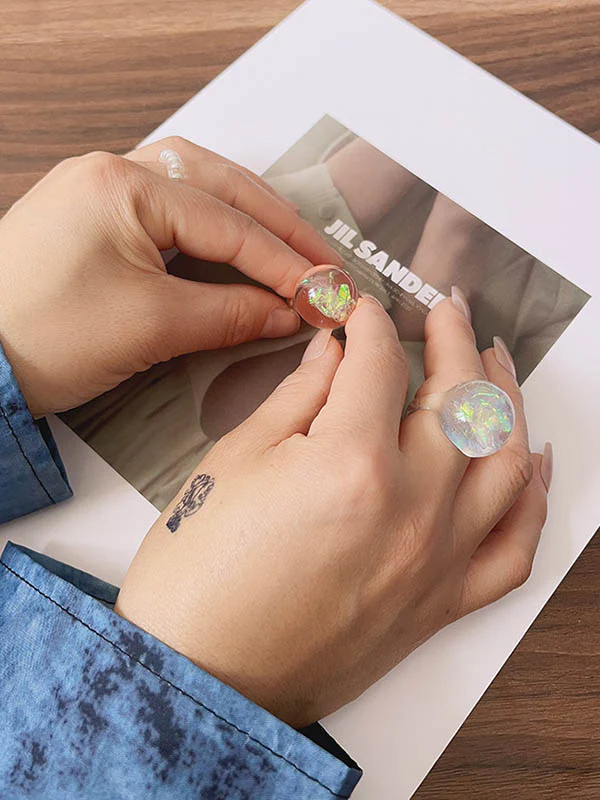 Geometric Rings Accessories - Image 5