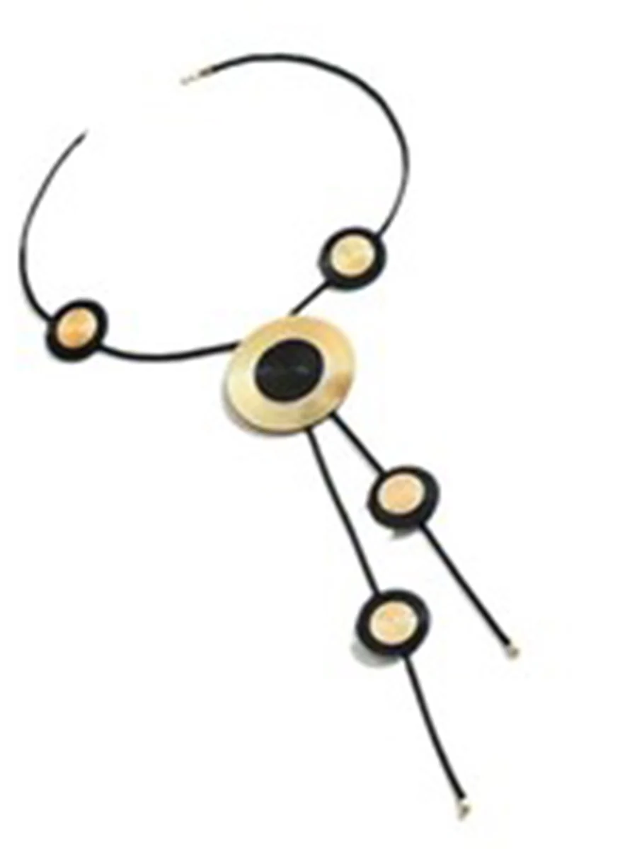 Geometric Round Cut Necklaces Accessories - Image 5