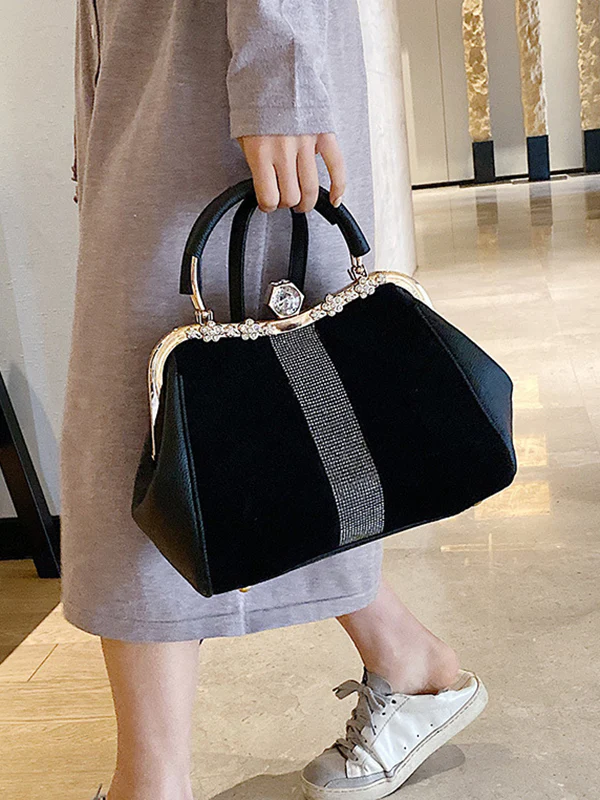 Geometric Sequined Split-Joint Bags Crossbody Bags Handbags - Image 5