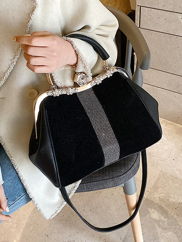 Geometric Sequined Split-Joint Bags Crossbody Bags Handbags - Image 6
