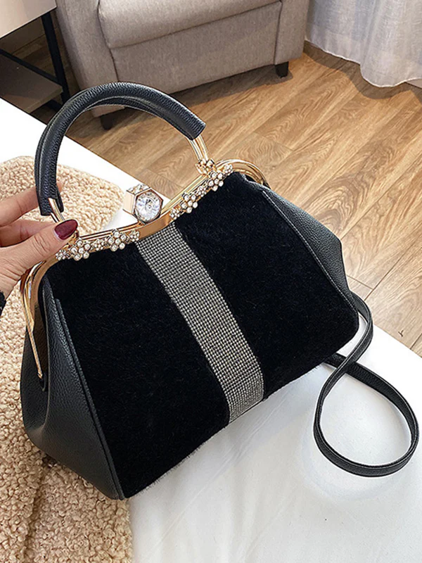 Geometric Sequined Split-Joint Bags Crossbody Bags Handbags - Image 8