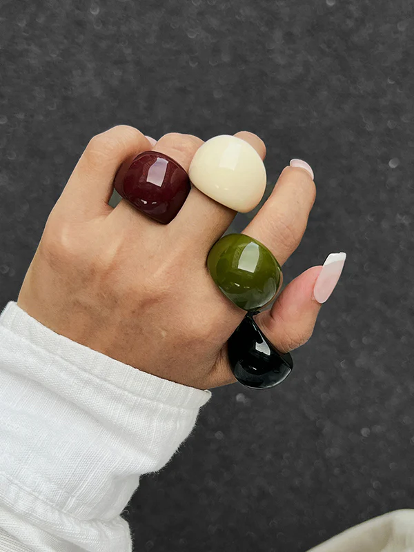 Geometric Shiny Bracelet Accessories Rings Accessories - Image 15