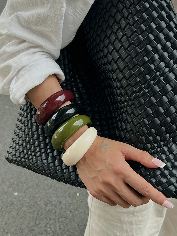 Geometric Shiny Bracelet Accessories Rings Accessories - Image 4
