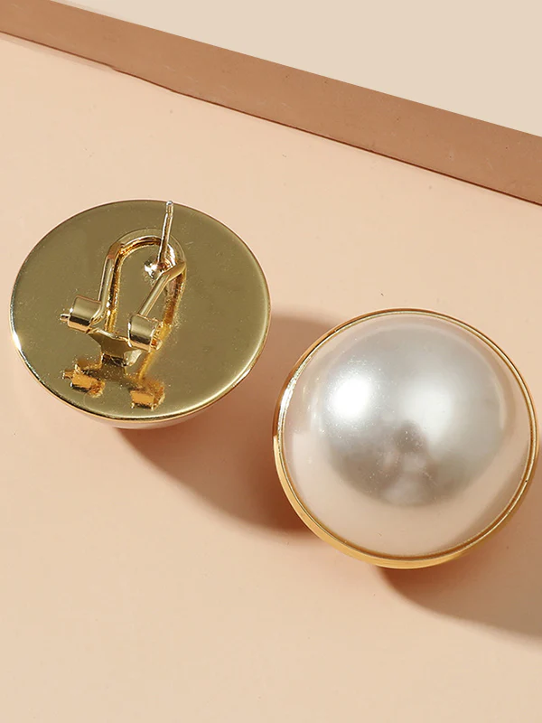 Geometric Shiny Earrings Accessories - Image 3