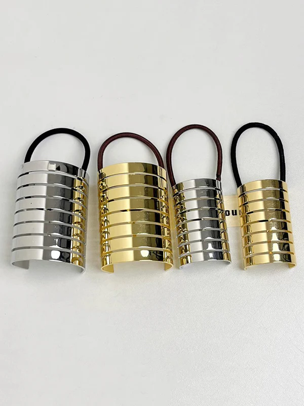 Geometric Shiny Hair Accessories Hairtie - Image 7